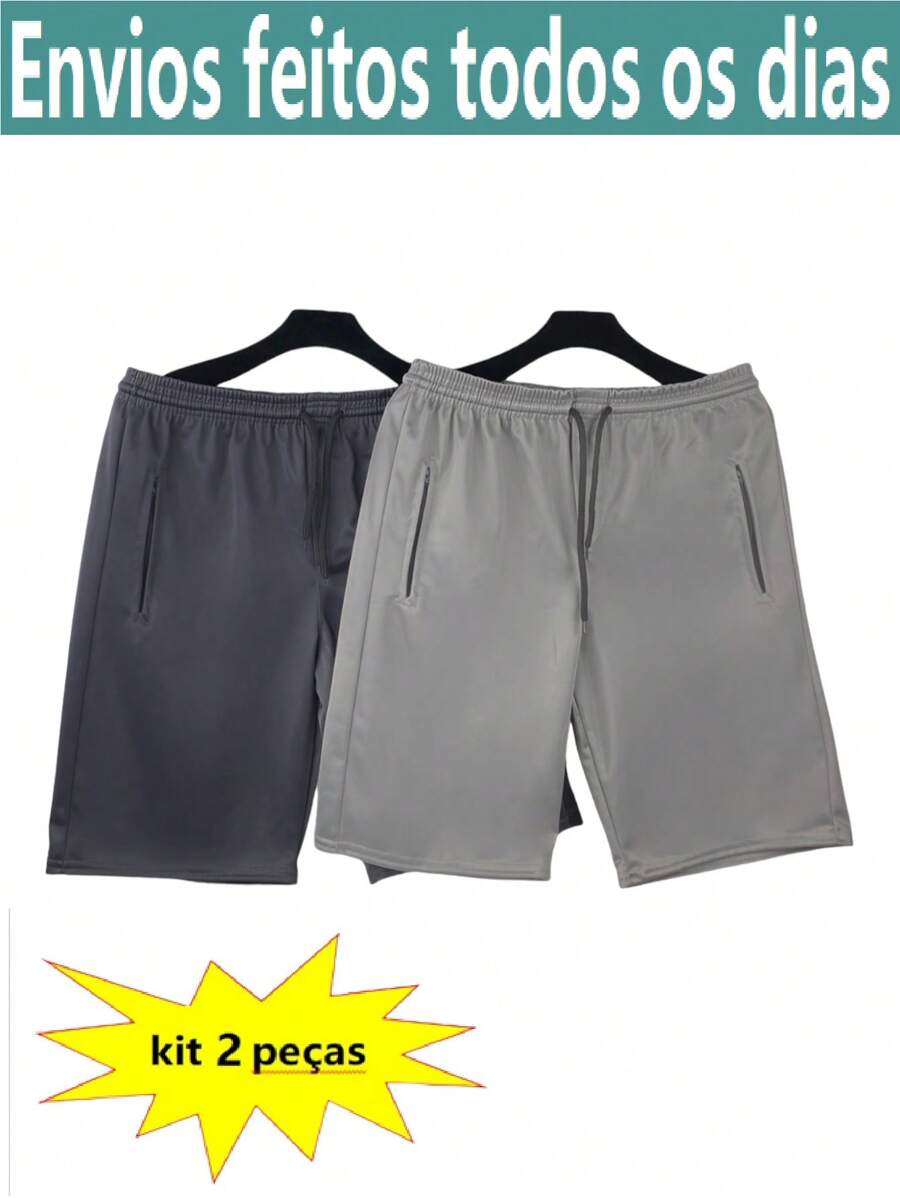 Men Shorts - Xám - Xem 1
