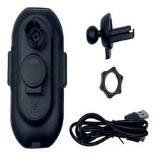 Porta Celular Con Cargador Inalámbrico - Negro - Ver 2
