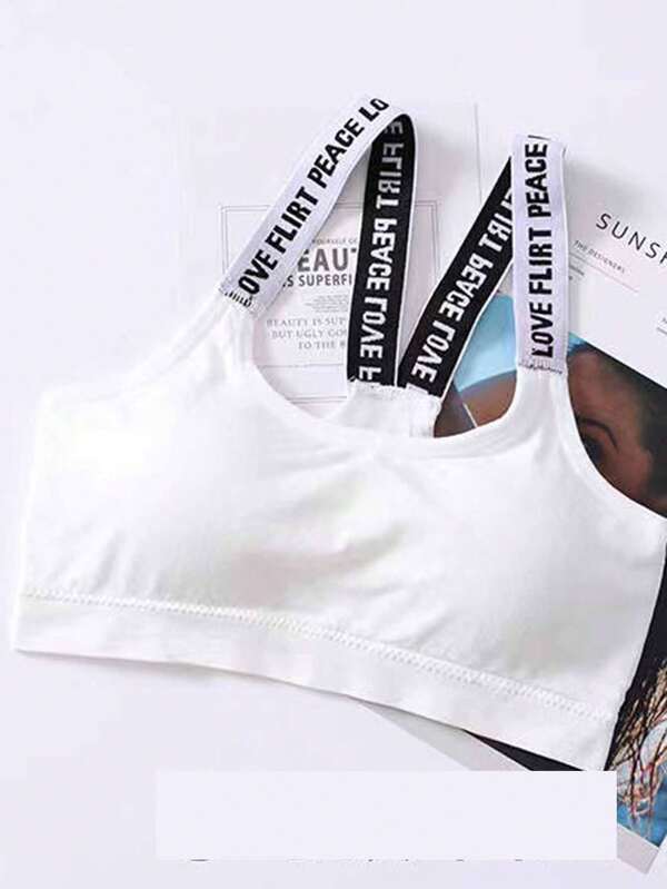 2pcs Wireless Wrap Chest Sports Bra For Women, Great For Wearing With