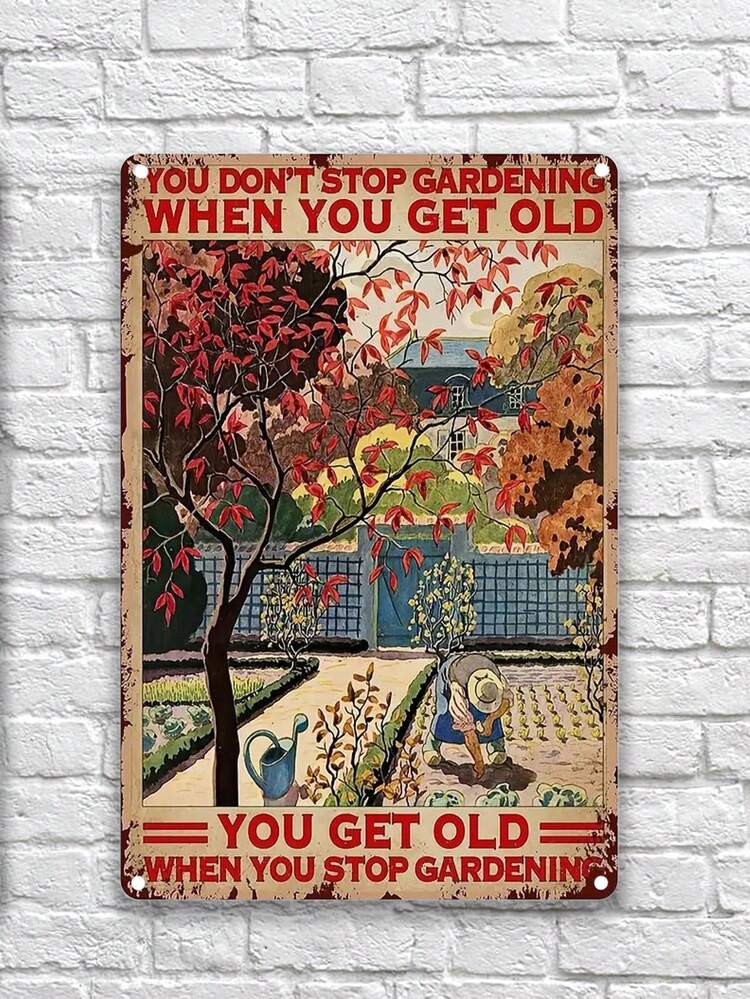 Panneau Bienvenue En Fer Ferme Décoration Murale Vintage En