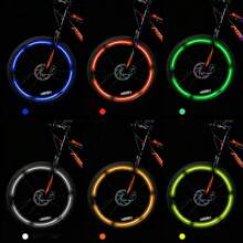 1pc Bicycle Reflective Sticker, Wheel Rim & Tire Reflective Decal For 26-inch Mountain Bike