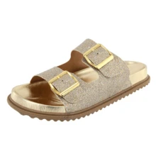 Women Platforms & Wedge Sandals - Vàng - Xem 3