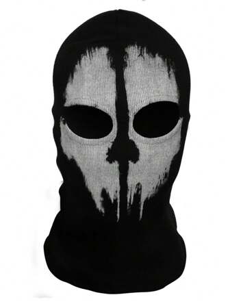 Halloween Mask Face Balaclava Windproof Sunproof Dustproof Face Mask For Cycling, Skiing, Snowboarding Skull Skeleton