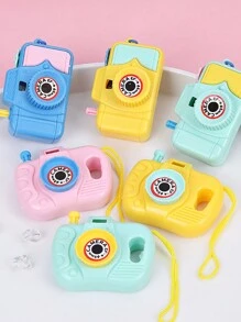 2/3/4/6 件随机组合创意仿真儿童摄影相机玩具 - 彩色 - 查看 1