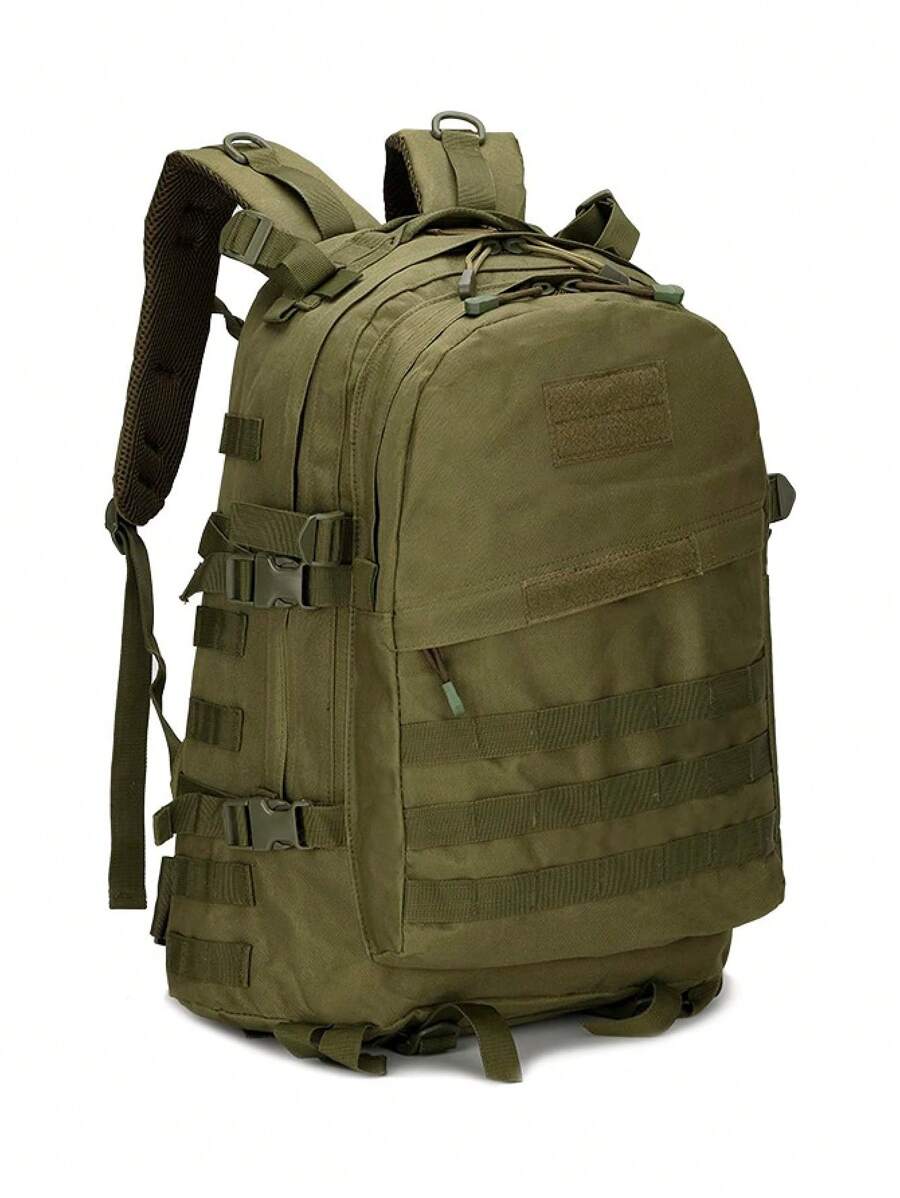 Mochila Funcional Grande 40L De Uso Rudo Impermeable - Verde militar - Ver 1