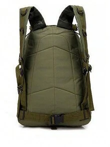 Mochila Funcional Grande 40L De Uso Rudo Impermeable - Verde militar - Ver 3