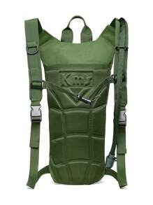 Bolso de Viaje Mochila de Hidratacion Bolsa Funcional Hidratante - Verde militar - Ver 4