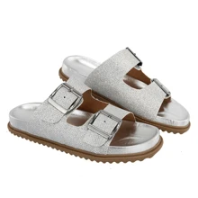 Women Platforms & Wedge Sandals - 銀色 - 查看 1