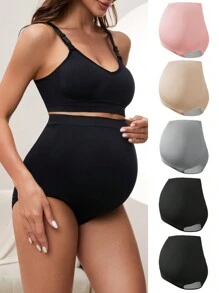 5pcs/pack Maternity Underwear - Multicolor - View 5