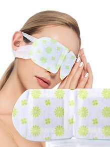 10 片裝蒸氣眼罩放鬆抗疲勞遮光熱睡眠面罩一次性 - 紫色 - 查看 4