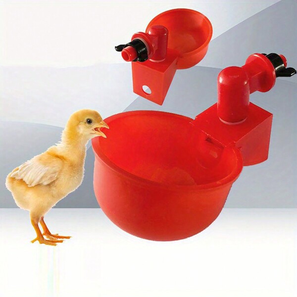 Poultry Automatic Water Dispenser For Chickens, Pigeons, Quails, Ducks