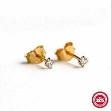 Bông tai tinh mỹ - Vàng 2,5mm - Xem 26