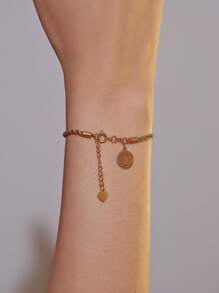 18kgp不鏽鋼女士手鐲22cm 1件