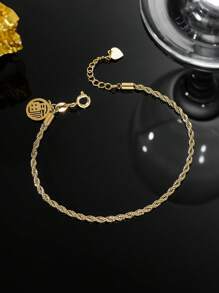 18kgp不鏽鋼女士手鐲22cm 1件