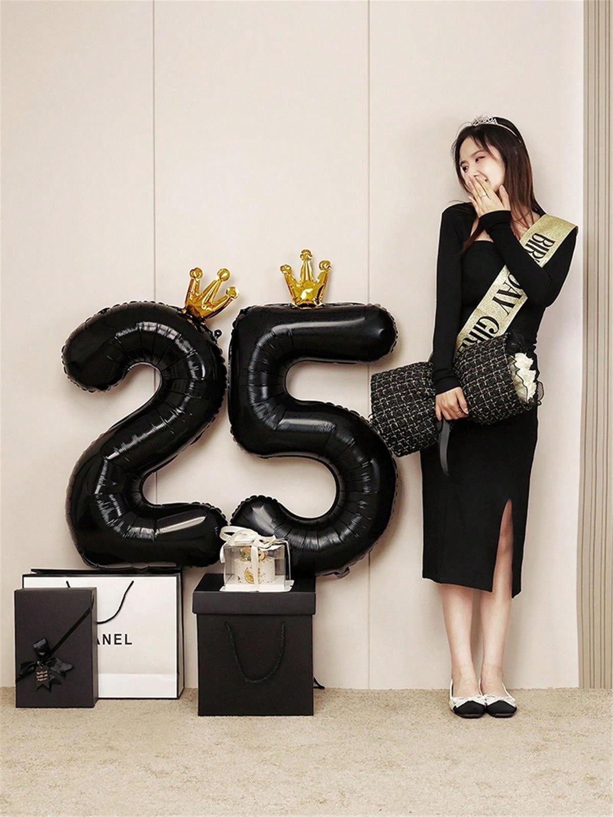 Striscioni Compleanno 18 Striscioni 18° Compleanno Nero Glitter - Time To  Adult Doppio Set Banner Glitter Time To Adult, image size:1200x1600