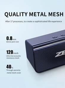 ZEALOT ZEALOT inalámbrico portátil Altavoz , poderoso Bajo , doble alto Altavoces , 3d sonido envolvente , inalámbrico 5.0 , IPX 5 impermeable , compatible con móvil compatible , Altavoz para , regalo para