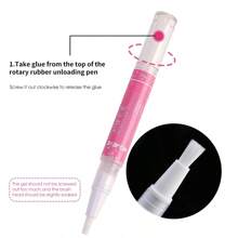 10ml Gentle Transparent Eyelash Extensions Remover & False Eyelash Glue Removing Toollash Glue,Eyelash Glue