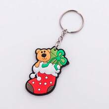 Christmas Series Multifunctional Cute Cartoon Pattern Bag Charm Pendant - Multicolor - View 1