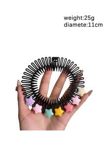 1pc Pente De Cabelo Para Meninas Da Criança Arrumar Franjas E Cabelo Traseiro, Adequado Para Bebês E Penteados Infantis