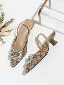 Fashionable New Arrival Gorgeous High Heels For Women - Khaki - View 3