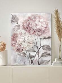 40*50cm Diy 油畫花卉主題數字繪畫套裝 - 藕粉色 - 查看 1