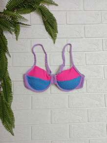 Women Bikini Sets - 紫丁香色 - 查看 3