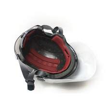 1pc High Hardness Abs Material Motorcycle/electric Safety Helmet For Men/women/elderly, Adjustable Head Circumference, Four Seasons - Blue - View 3