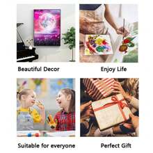 1 件卷起的画布 - 无折痕、成人 DIY 帆布数字丙烯画、成人无框数字丙烯画套装、绘画套装、儿童油画数字、成人爱好和工艺品、钻石画配件、5D 人造钻石艺术、人造钻石画套装、钻石艺术套装、家居装饰套装（16x20 英寸，无框） - 40x50 公分/16x20 英寸 - 查看 10