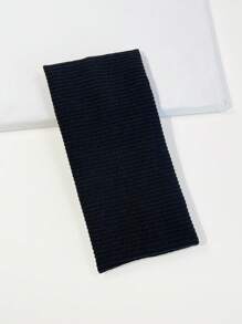 1件装女士运动头带，休闲健身发带，头巾式发带，吸汗带，适合上学、大学等场合，秋冬季女士发饰，度假装扮，优雅围巾，柔软头巾