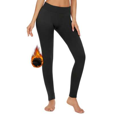 Leggings Thermiques Taille Haute Pour Femmes, Sous-vêtements Thermiques, Bas, Pantalons Pour Dames, Couche De Base, Longs Johns D'hiver Pour Un Usage Quotidien