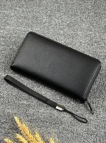 KAIDUCH Business Style Zipper Wallet With Multiple Card Slots Large Capacity Organizer Clutch Bag For Office And Commuting Suitable For Both Men And Women For Men Wallet Purse Wallet Long Wallet Wristlet Wallet