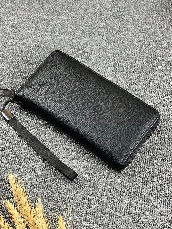 KAIDUCH Business Style Zipper Wallet With Multiple Card Slots Large Capacity Organizer Clutch Bag For Office And Commuting Suitable For Both Men And Women For Men Wallet Purse Wallet Long Wallet Wristlet Wallet