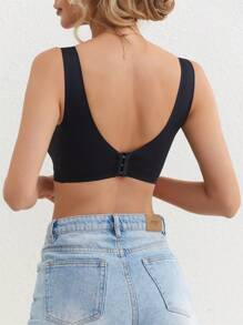 3pcs Women's Stretch Comfort Breasted Bra, Lingerie