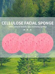 20 Stück Natürliche Gesichtsschwämme, Beauty-spa-schwämme Für Gesichtsreinigung, Peeling Und Make-up-entferner, Ideal Für Zuhause Und Reisen.