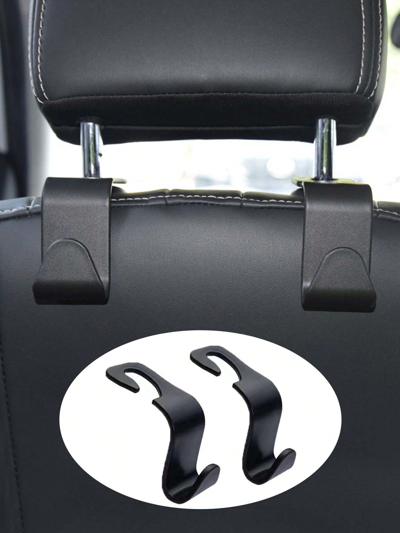 2 PCS مقعد تلقائي مسند الخطاف الخطاف شماعات السيارة حامل المقعد الخلفي منظم للحقيبة معاطف محفظة حقيبة حقيبة اليدين | مقاس: حجم واحد