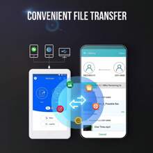 帶wifi功能的mp3 Mp4音樂播放器,3.5英寸全觸摸屏（白色） - 白色 - 查看 6