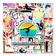 50 張田徑、體操卡通行李箱裝飾貼紙 - 彩色 - 查看 1