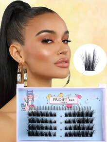 5排假睫毛，濃密水貂睫毛