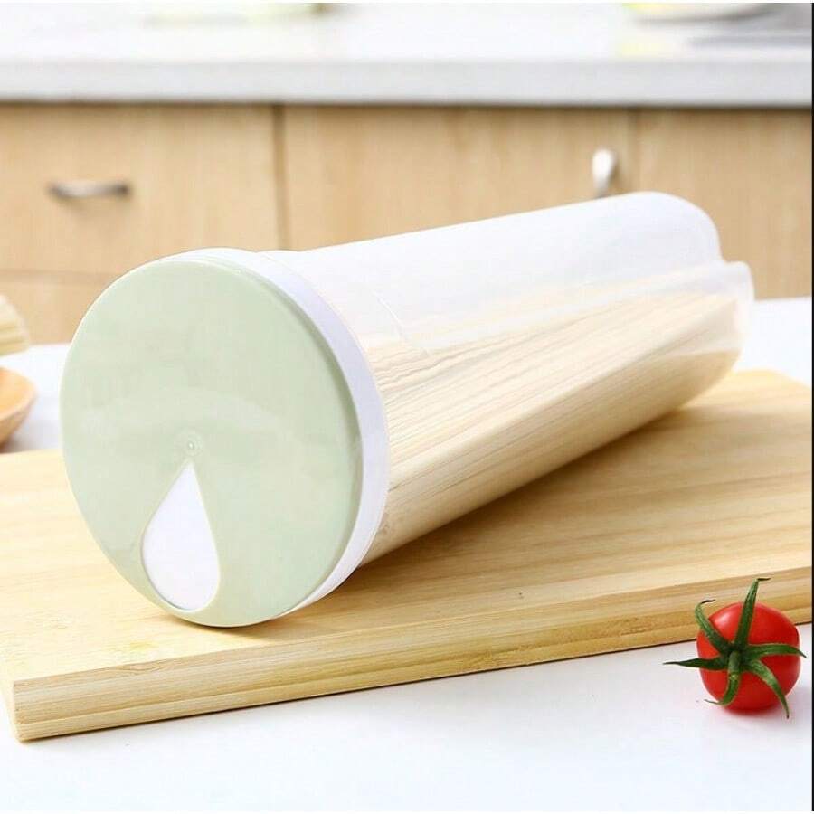 Kitchen Box For Pasta, Noodle Storage Container, Grain Hanging Noodle Canister, Food-grade Sealed Storage Barrel - Green - View 1