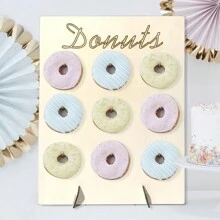 Holz Donut Lagerung Regal, Lang Und Rechteckig - Protokoll - Übersicht 2