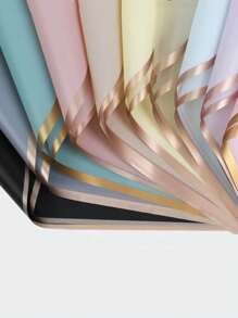 5pcs Korean Style Waterproof Flower Wrapping Paper For Bouquet, Gift, And Florist Supplies - White - View 7