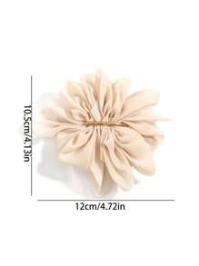 1 pieza Clip de pelo con decoración de flor para uso diario y casual, elegante lazo para el Día de San Valentín, Pinzas para el cabello, Accesorios para el cabello, Artículos escolares - Multicolor - Ver 5