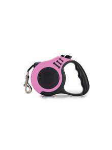 1 件 118 英寸自動伸縮狗皮帶,帶防爆繩,寵物牽引繩 - 粉色 - 查看 7