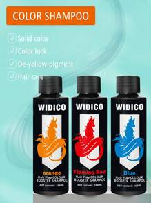 Tinte de cabello semipermanente vegano y libre de crueldad (MORADO) - Morado - Ver 5