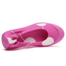 Yoga Shoes For Women, Suitable For Indoor Squatting, Pulling And Overall Fitness Training, Jump Rope, Aerobics, Running, Yoga, Square Dance - Red and White - View 3