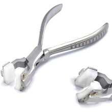 1-3 cái/bộ Bộ vòng tay kim loại dễ làm, Công cụ uốn vòng tay bằng thép không gỉ với Kìm uốn vòng tay, Máy uốn vòng tay, Dải trống vòng đeo tay lớn, Vòng tay DIY Công cụ chế tác trang sức - Bạc - Xem 8