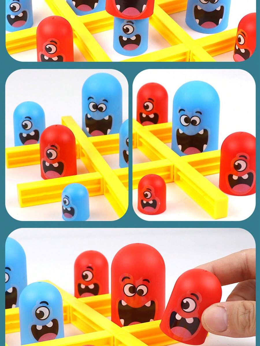 Nesting Doll & Tic Tac Toe Game Toy, Parentchild Interactive Table
