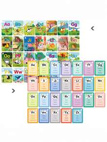 A Set Of Water Drawing & Sketching Cognitive Cards, Educational & Cognitive Toys For Kids To Learn Painting & Sketching, Reusable Water Drawing Cards For Early Learning - Apricot - View 5
