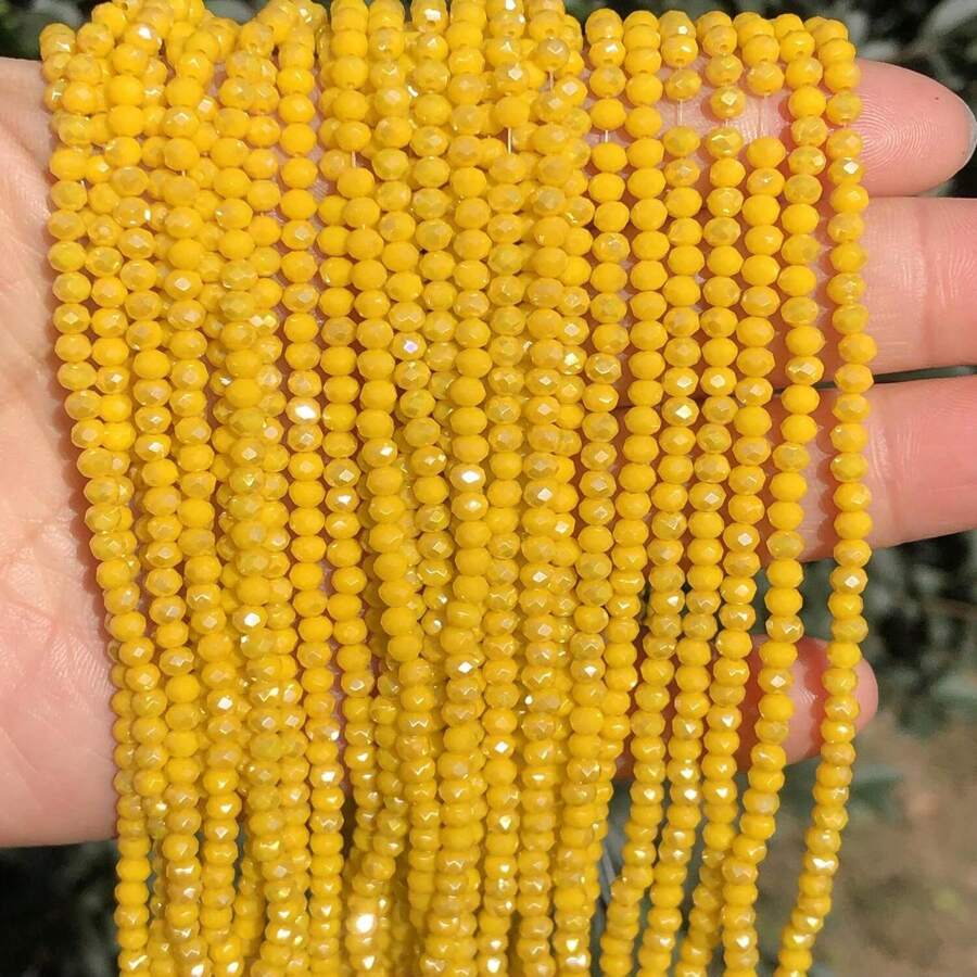 3 毫米 - 10 毫米刻面 Ab 彩虹水晶玻璃珠 Rondelle 寬鬆間隔多色珠子適合珠寶製作 Diy 配件