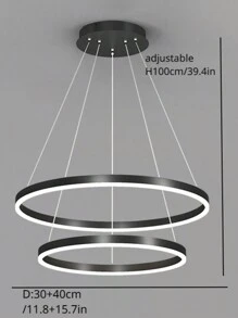 Multipurpose Pendant Lamp - Black - View 5